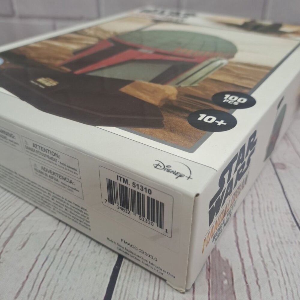 Star Wars Boba Fett Helmet 4D Puzzle, 100 Piece - Sealed Box - Picture 6 of 7